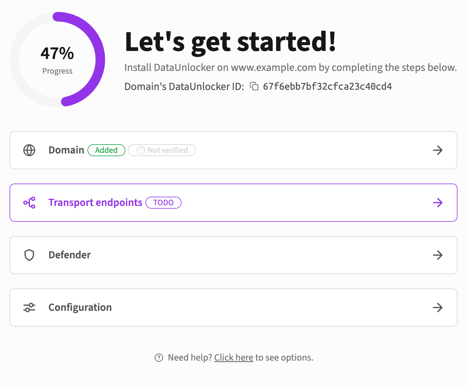Steps to add DataUnlocker to your website