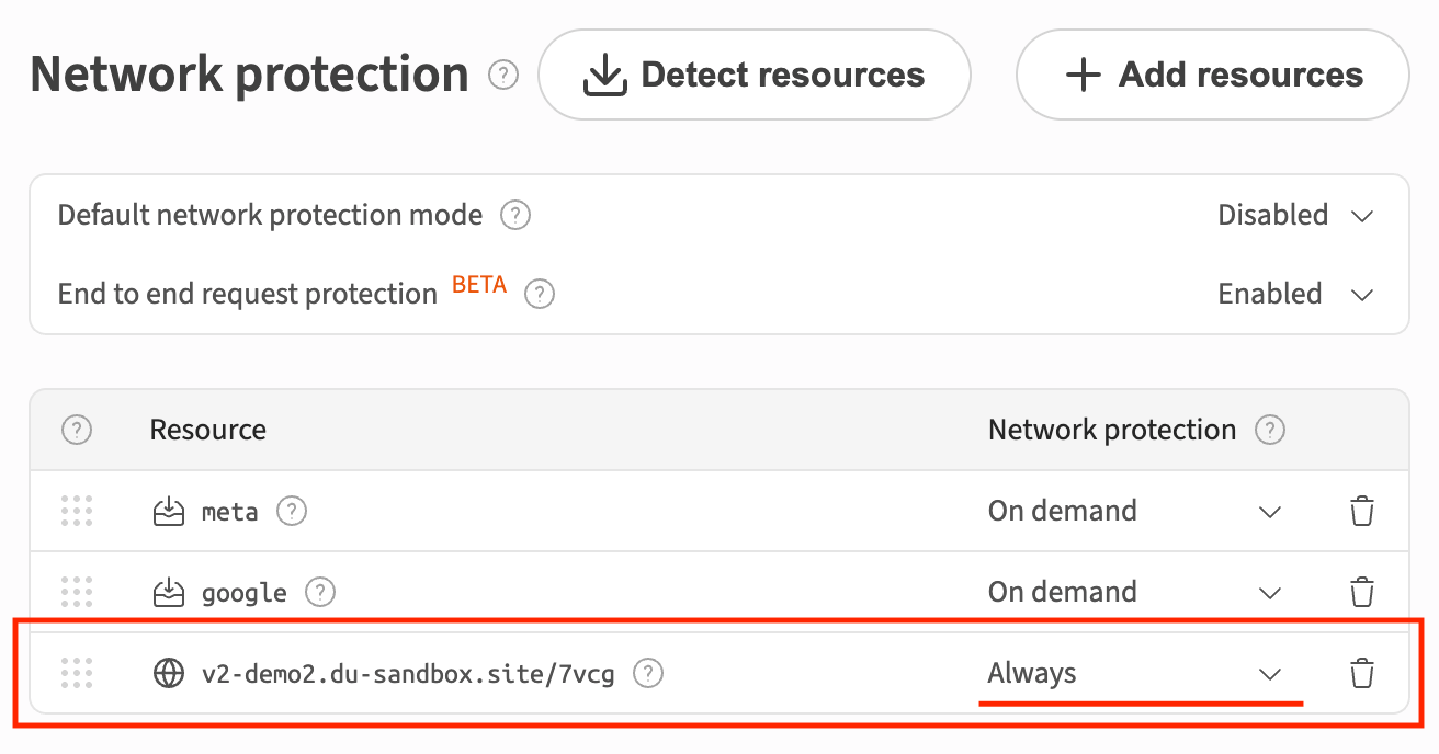 GET example.com/api/user configured to be routed through DataUnlocker's proxy